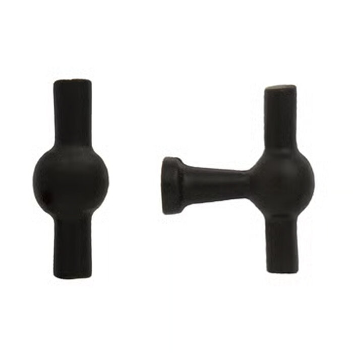 Dauby DAUBY CHEMIN DE FER meubelknop BT – Zwart (N) – 45 mm