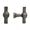 Dauby DAUBY CHEMIN DE FER furniture knob BT – Wrought iron (FP) – 45 mm