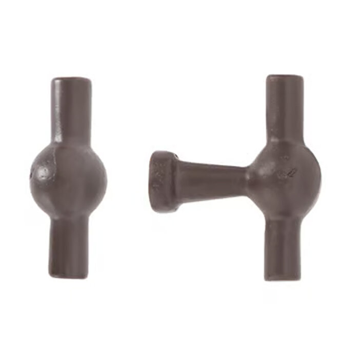 Dauby DAUBY CHEMIN DE FER furniture knob BT – Rust (RC) – 45 mm