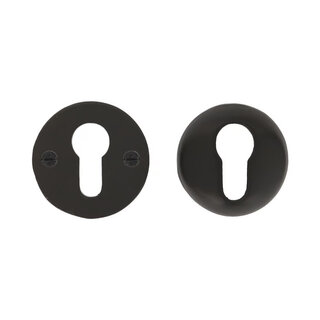 Dauby DAUBY RETRO Sicherheitsrosetten-Set BSY-56 R1504 – Schwarz (N) – Ø56 mm
