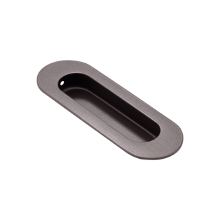 Dulimex Ovale schuifdeurkom 120x40 mm – Geborsteld brons
