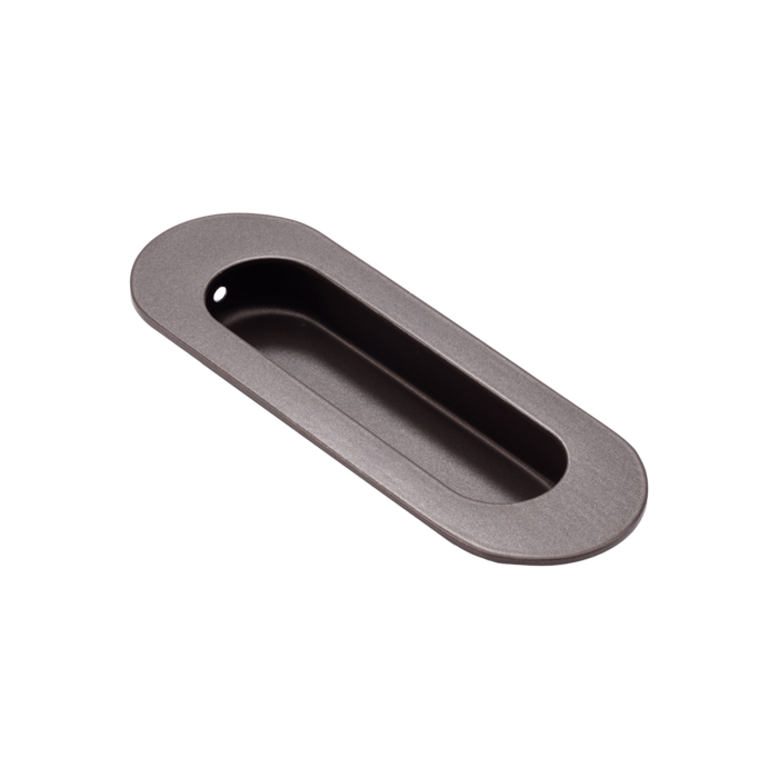 Dulimex Ovale schuifdeurkom 120x40 mm – Geborsteld brons