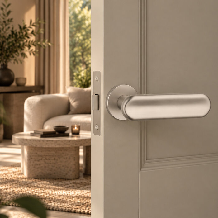 Aprile Poignées de porte APRILE Prestige NARCISSA - Nickel mat