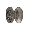Dauby Paar DAUBY CD Türknöpfe BT1020 auf Rosette R1508 - Schmiedeeisen (FP)