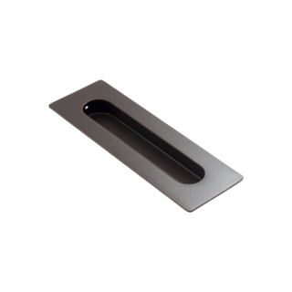 Dulimex Rectangular-oval sliding door handle 180x60 mm – Brushed bronze