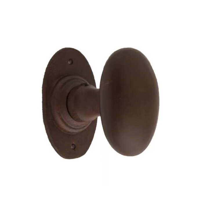 Dauby Paire de poignées de porte DAUBY CD BT1020 sur rosace R1508 - Rouille (RC)