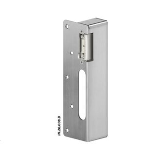 JNF Architectural Hardware JNF electric strike plate 12V for IN.20.005.E security lock – Satin stainless steel