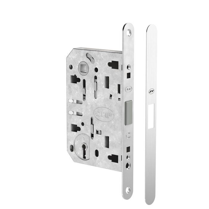 JNF Architectural Hardware JNF MAGNALITE magnetic mortise lock – 90/50 mm – Stainless steel satin