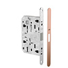 JNF Architectural Hardware Serrure à mortaiser magnétique JNF MAGNALITE – 90/50 mm – Revêtement cuivre PVD
