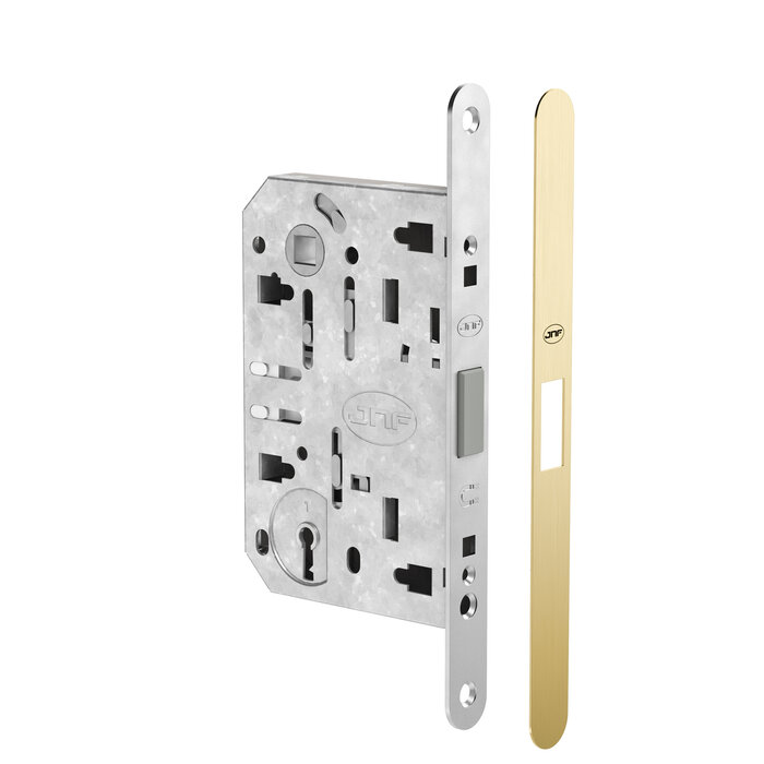 JNF Architectural Hardware JNF MAGNALITE magnetisch insteekslot – 90/50 mm – Goud PVD