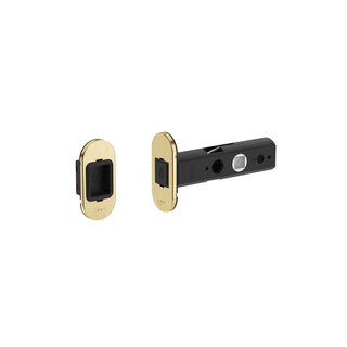 JNF Architectural Hardware JNF WC-grendelslot 60 mm voor WC-garnituur – Goud PVD