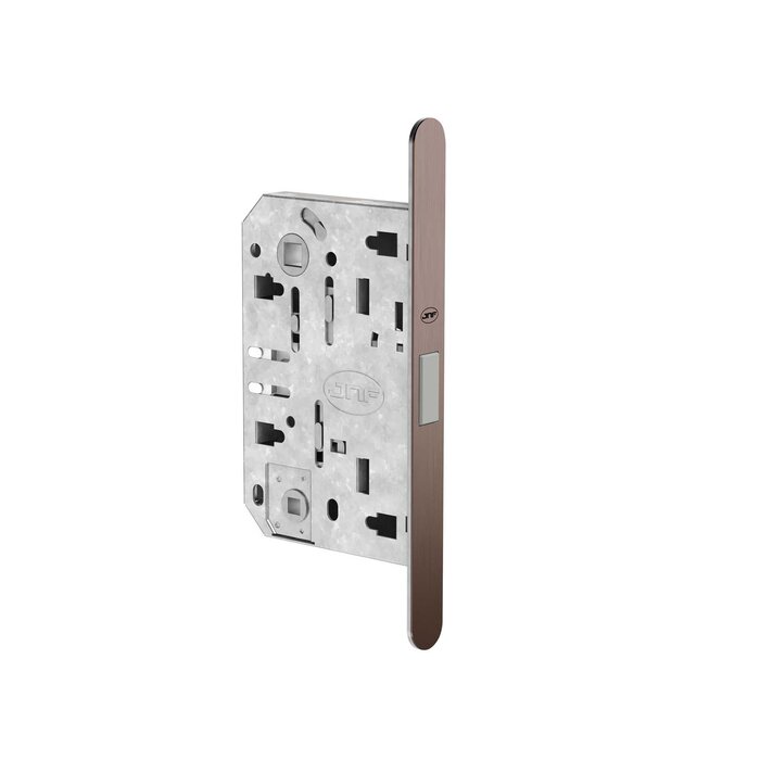 JNF Architectural Hardware JNF MAGNALITE magnetic mortise lock – 90/50 mm – Titanium Chocolate PVD