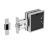 JNF Architectural Hardware JNF FLAT personaliseerbare inbouw deurgreep met insteekslot – 120 x 120 mm – Inox satijn