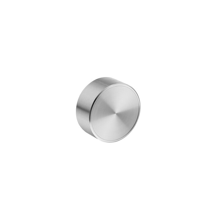 JNF Architectural Hardware Pair of JNF Touch to Open door knobs Ø70 mm – Satin stainless steel