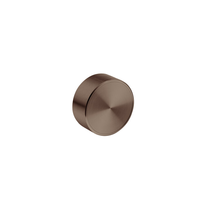 JNF Architectural Hardware Paire de poignées de porte JNF Touch to Open Ø70 mm – Titane Chocolat PVD