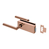 JNF Architectural Hardware JNF ALL IN Glastürschloss mit Türgriffen - Kupfer PVD