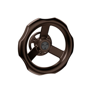 JNF Architectural Hardware JNF INDUSTRIAL DESIGN fixed door knob Ø75 mm – Chocolate PVD