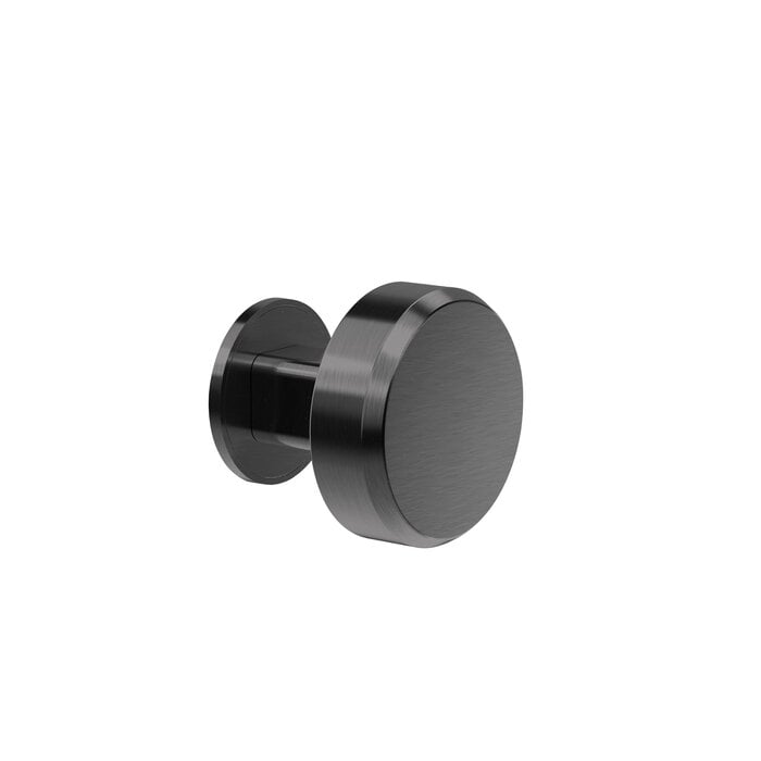 JNF Architectural Hardware JNF GATE COLLECTION vaste deurknop – Zwart PVD