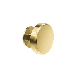 JNF Architectural Hardware JNF GATE COLLECTION feststehender Türknauf – Gold PVD