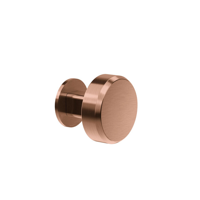 JNF Architectural Hardware JNF GATE COLLECTION feststehender Türknauf – Kupfer PVD