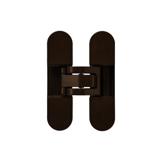 JAIROL Invisible hinge 3D 95x23 mm – 60 kg – Bronze