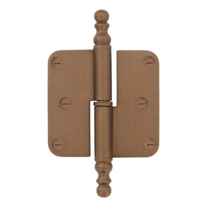Dauby DAUBY PRE33BAR Scharnier 80 × 80 mm – Rohbronze-Optik (RBL)