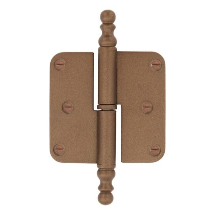 Dauby DAUBY PRE33BAR hinge 80 × 80 mm – Raw Bronze Look (RBL)