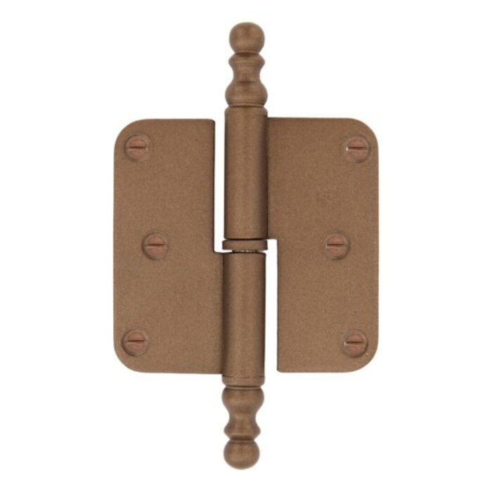 Dauby DAUBY PRE33BAR Scharnier 80 × 80 mm – Rohbronze-Optik (RBL)