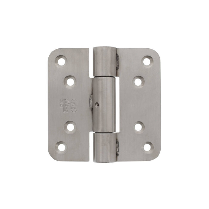 Intersteel Charnière de projet P+E Twin Line 100 × 100 mm – Acier inoxydable brossé