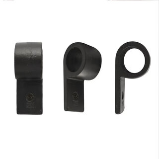 Dauby DAUBY PFL-30 Möbelknopf – Antik-Eisen Schwarz (VO) – 61 mm