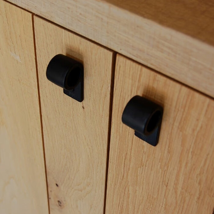Dauby DAUBY PFL-30 meubelknop – Verouderd IJzer Zwart (VO) – 61 mm