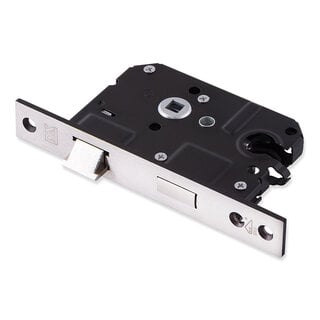 Dulimex Security mortise lock PC55 SKG®** – Straight faceplate 174 × 25 mm – Stainless steel