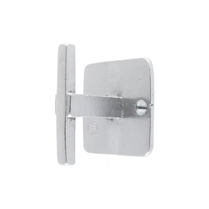 Dauby DAUBY PURE PLUS PTT Kleiderhaken – Mattweißbronze (WBS) – 50 mm