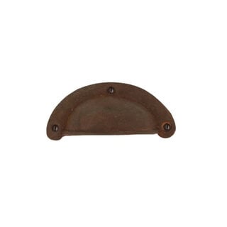 Dauby Poignée coquille DAUBY CDF P49 – Rouille (RC) – 91 mm