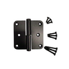 STERK Stainless steel hinge 80x80x2.5mm - Black