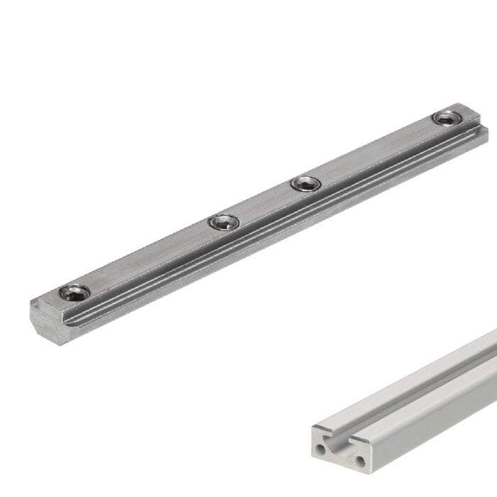247WOOD 247WOOD Rail connector XL – Stainless steel – 87 mm