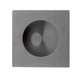 HDD Schiebetürschüssel eckig/rund Carre pro Stück Edelstahl zzgl