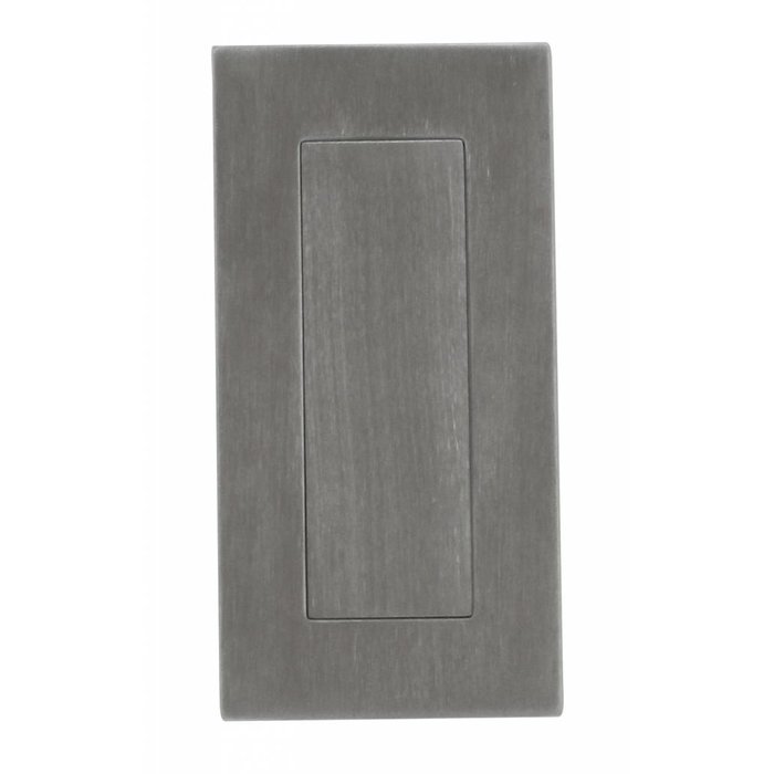 HDD Porte coulissante vasque rectangulaire/rectangulaire fermée chacune en acier inoxydable plus