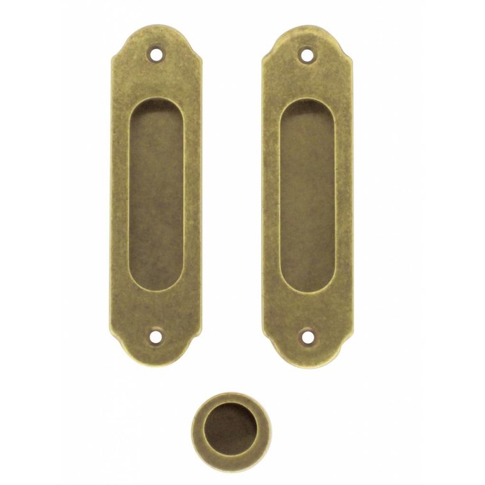 HDD Retro Schiebetürschüssel FRA altgelb pro Set