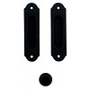 HDD Retro sliding door bowl FRA per set black