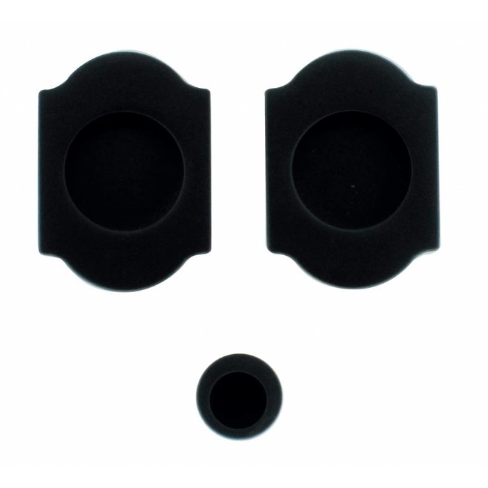 HDD Retro sliding door bowl Carre per set black