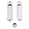 HDD Sliding door bowl FRA oval per set nickel