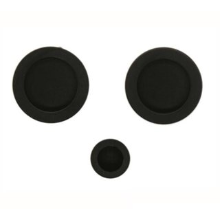 HDD Sliding door bowl FRA round per set black