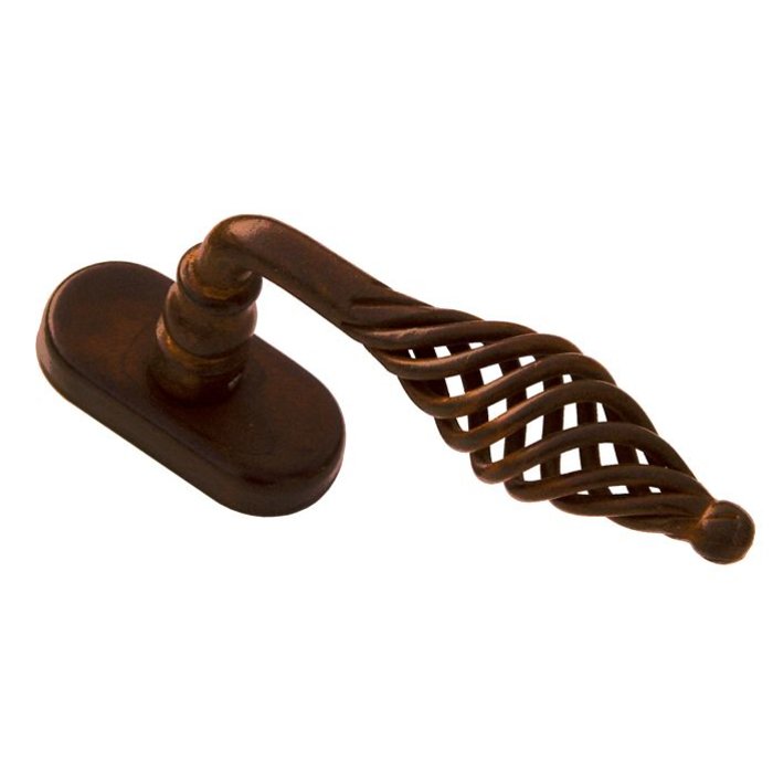 HDD Window handle Spiralus DK rust