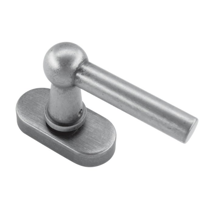 HDD Window handle Petra L Old Silver DK