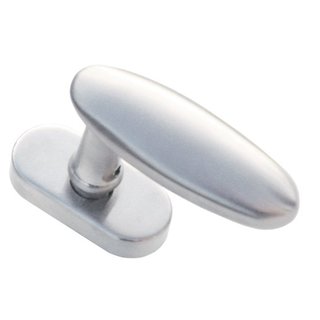 HDD Poignée de fenêtre aspect acier inoxydable olive