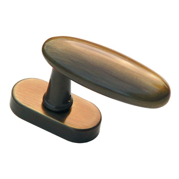 HDD Fenstergriff Olive NM DK Bronze