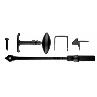 HDD Poignée de porte noire Klinkespel