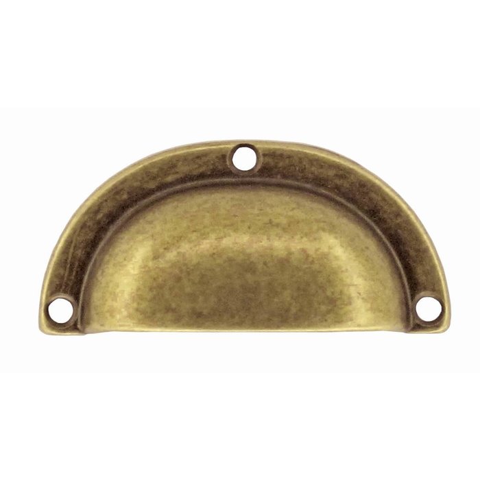 HDD Möbelgriffschale modern Altgelb