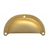 HDD Furniture handle shell modern matt gold